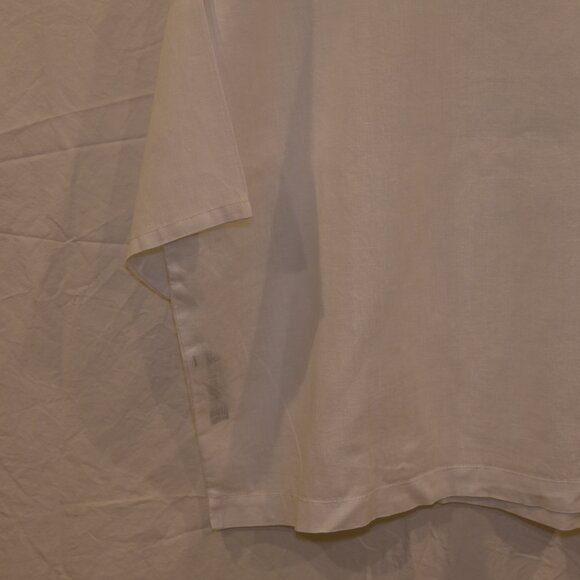 Eileen Fisher Organic Linen Boat Neck Blouse M - Picture 8 of 9